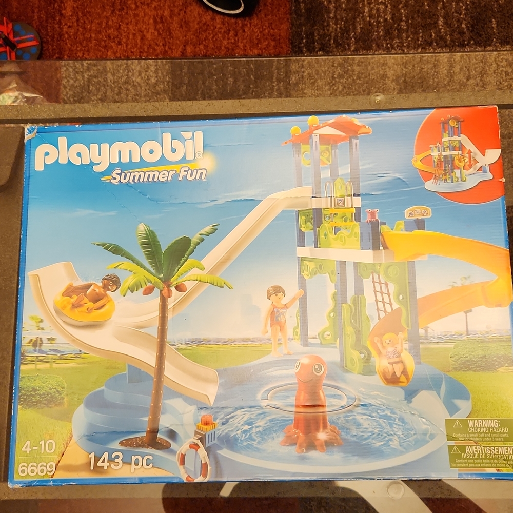 Playmobil Summer Fun Water Park with Slides